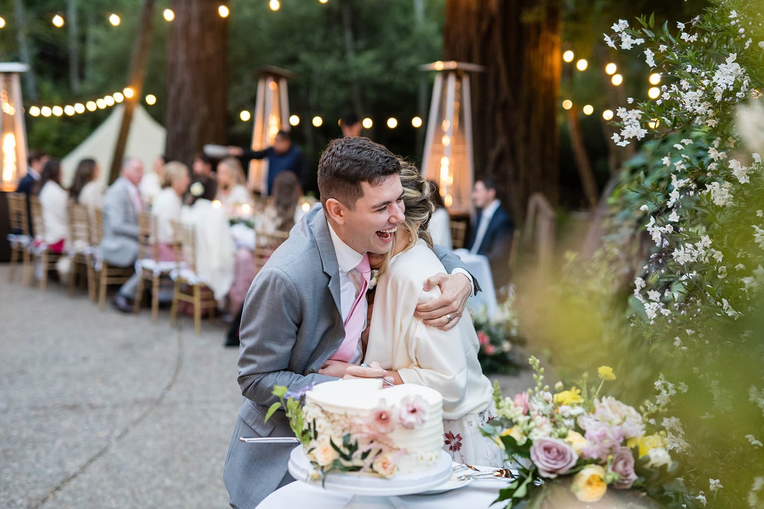 Micro wedding couple in Sonoma County