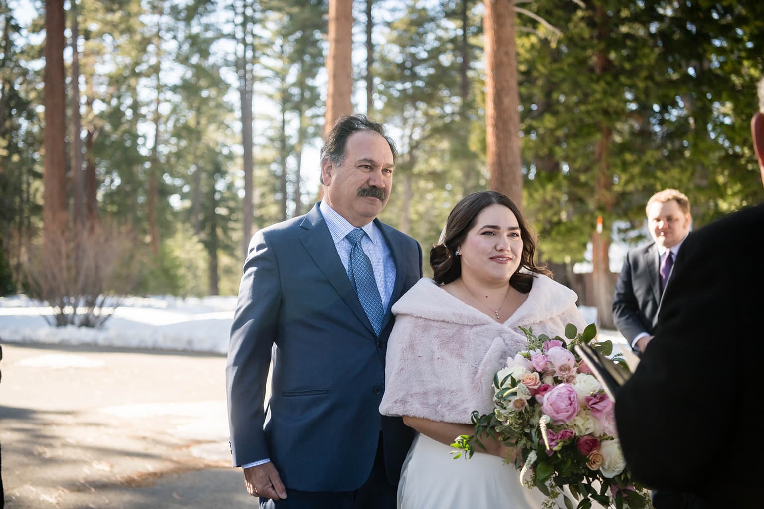 Lake Tahoe wedding ceremony