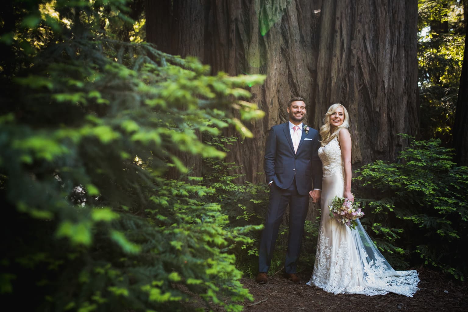 Small wedding ceremony in Sonoma County