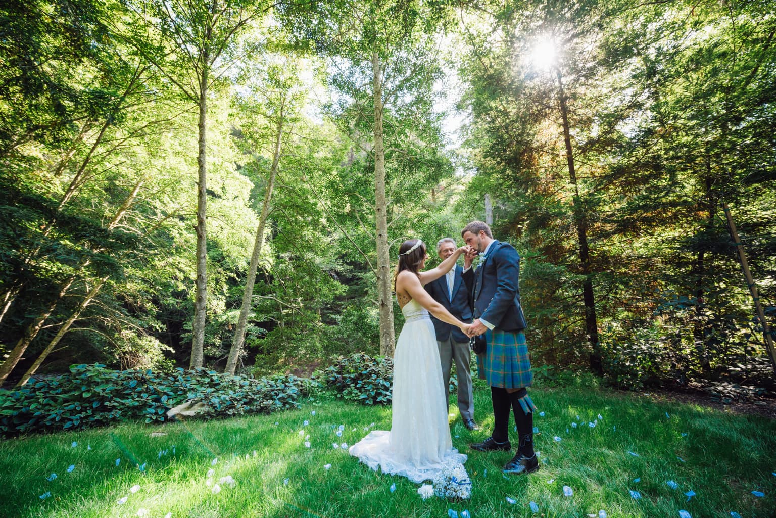 Lake Tahoe micro wedding