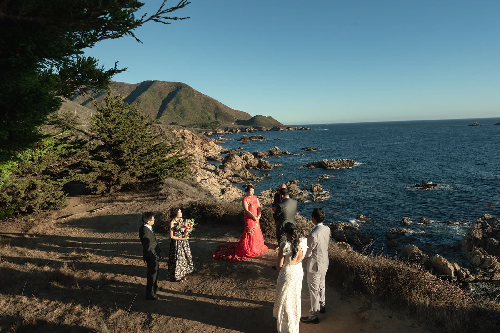 Alice & Annant, a real Big Sur micro wedding
