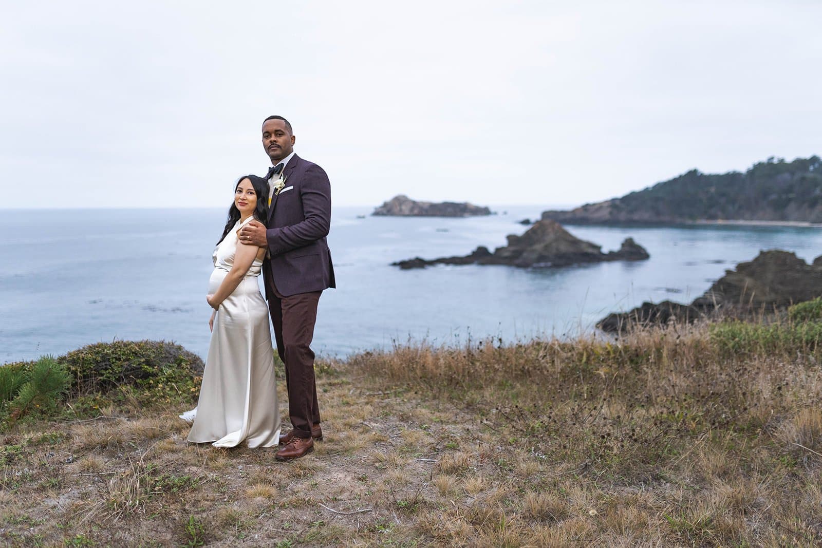 Jacqueline & Andre, a real Mendocino micro wedding