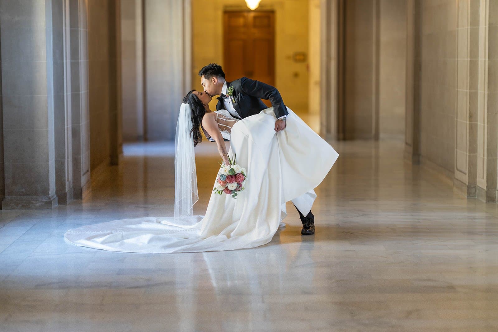 Jessa & Adorante, a real San Francisco micro wedding