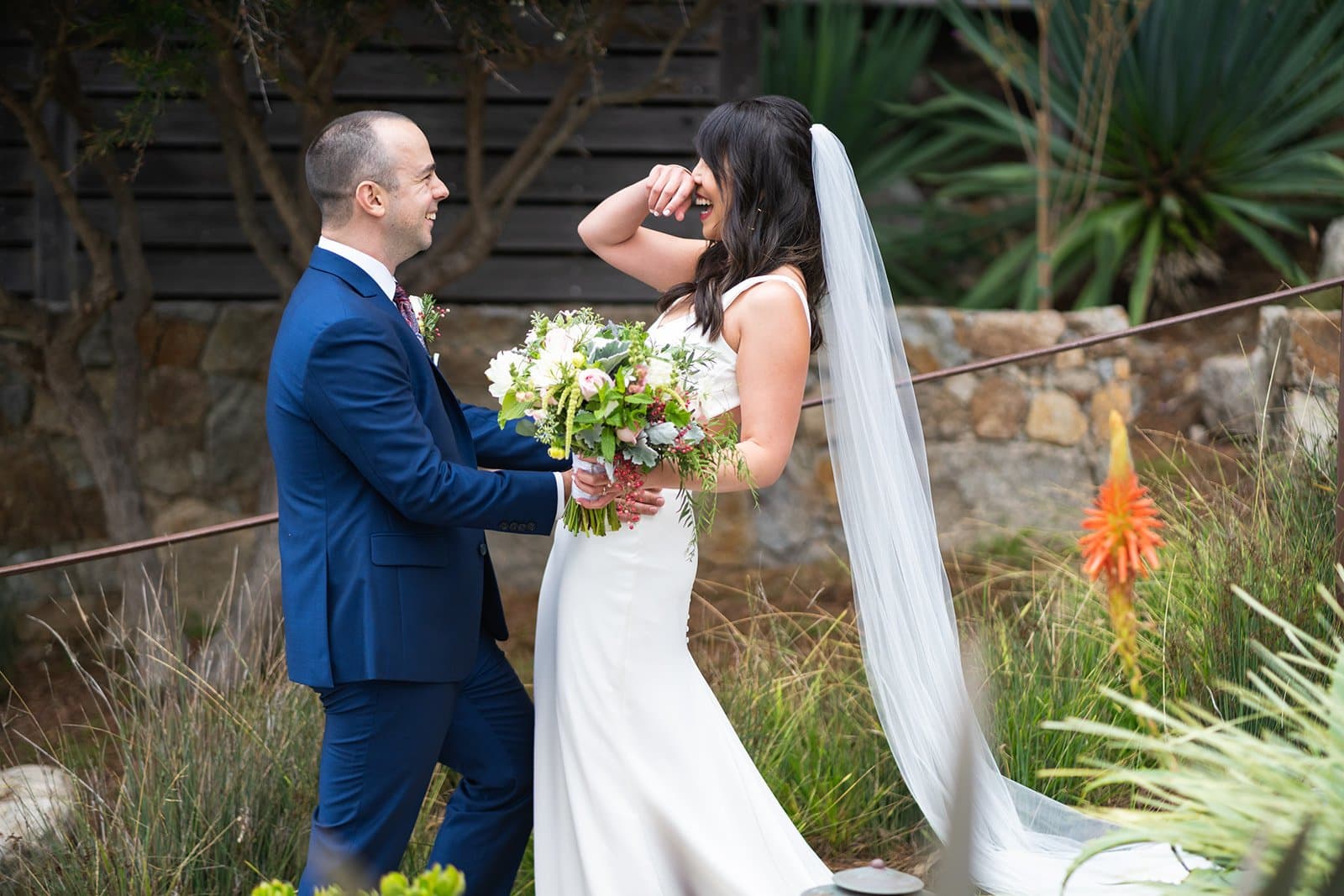 Jessica & Sean, a real California micro wedding