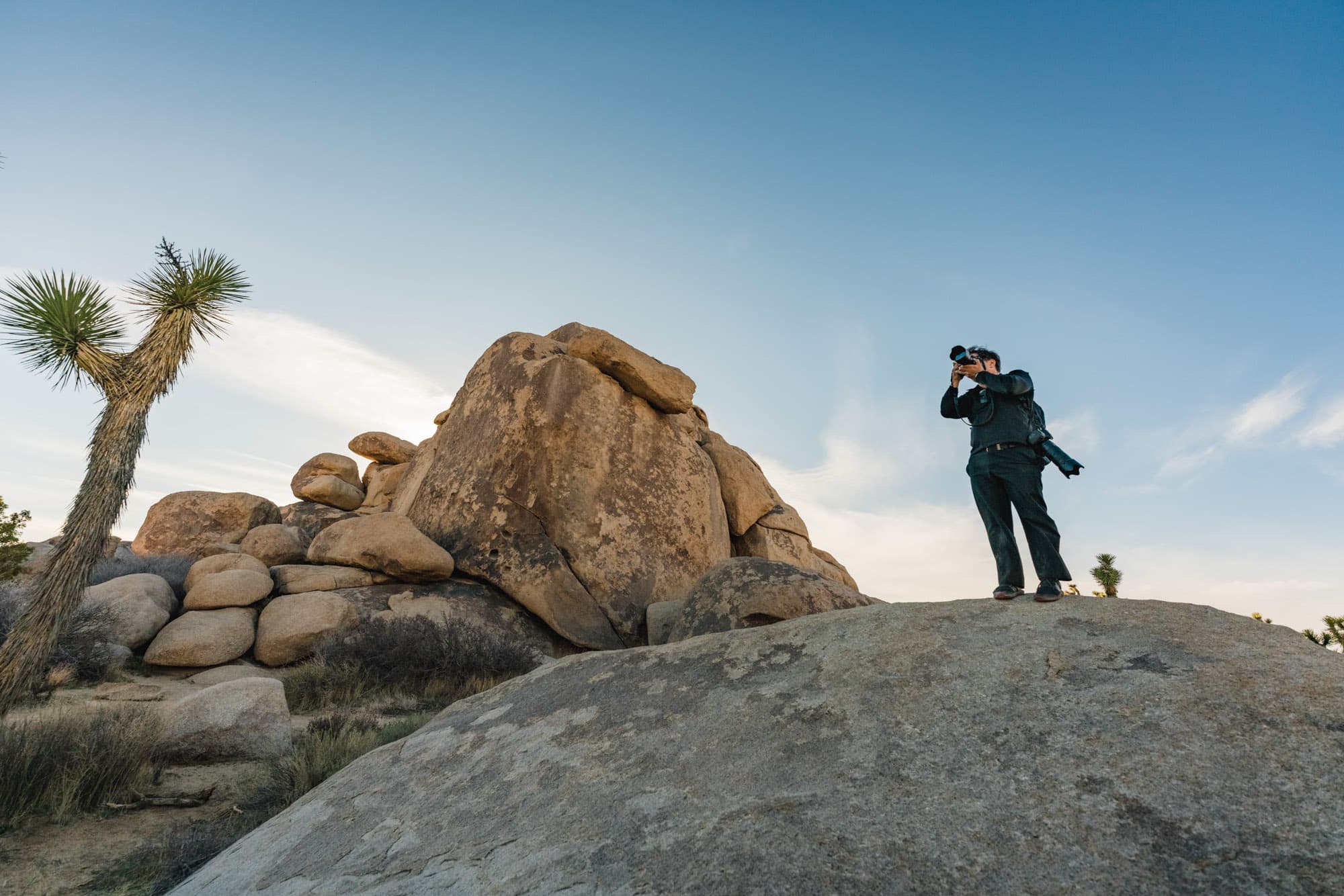 Our photographer at work on location — the team behind Our Little Wedding micro weddings