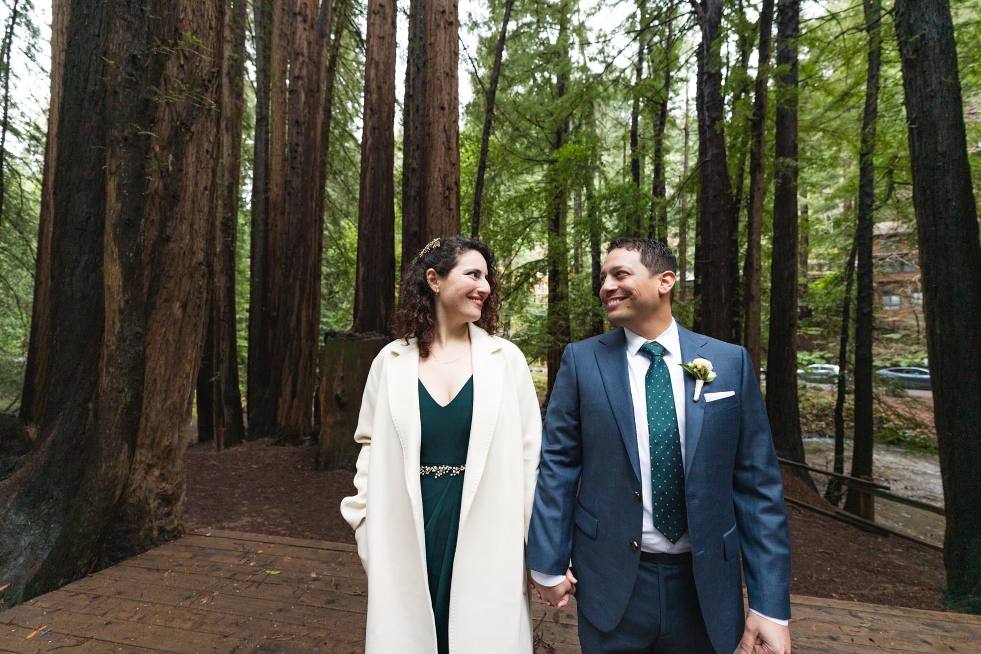 Maggie & Enrique, a real Marin micro wedding