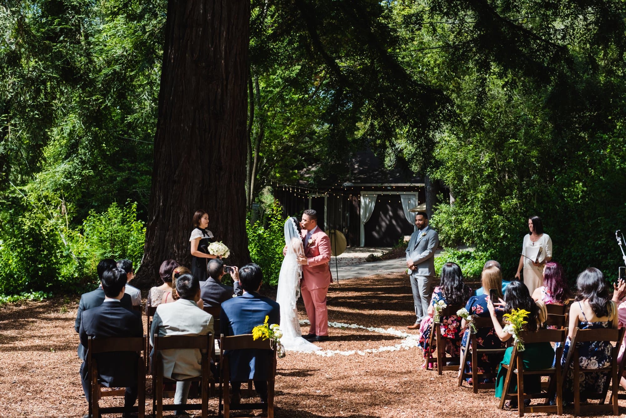 Veronica & Brandon, a real Santa Cruz micro wedding