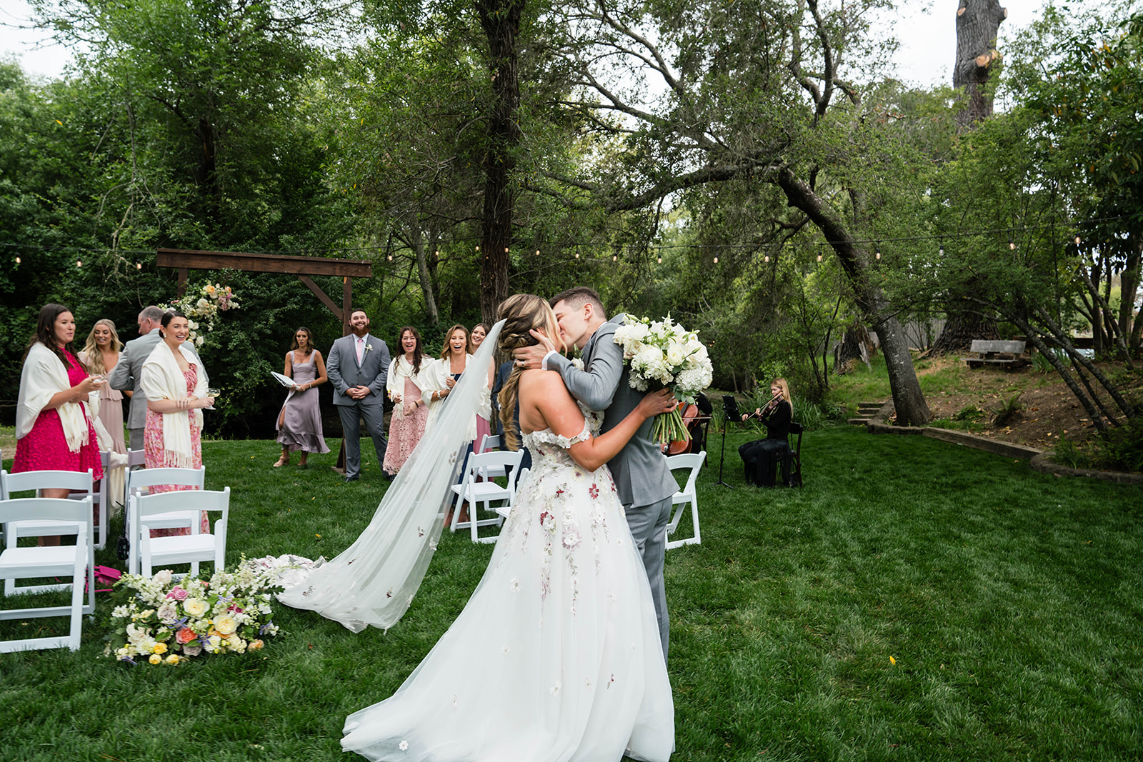 Sonoma wedding celebration