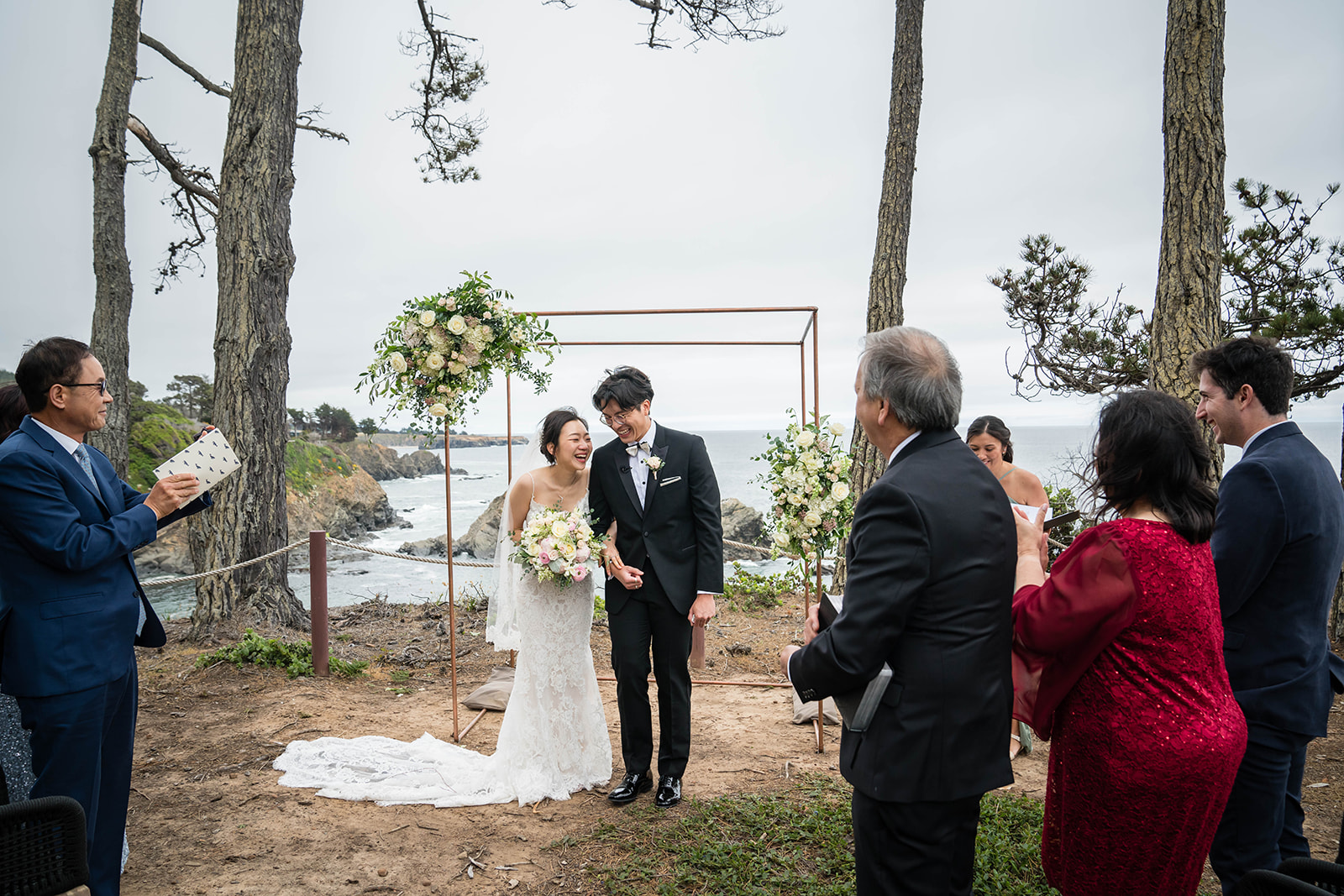 Mendocino micro wedding